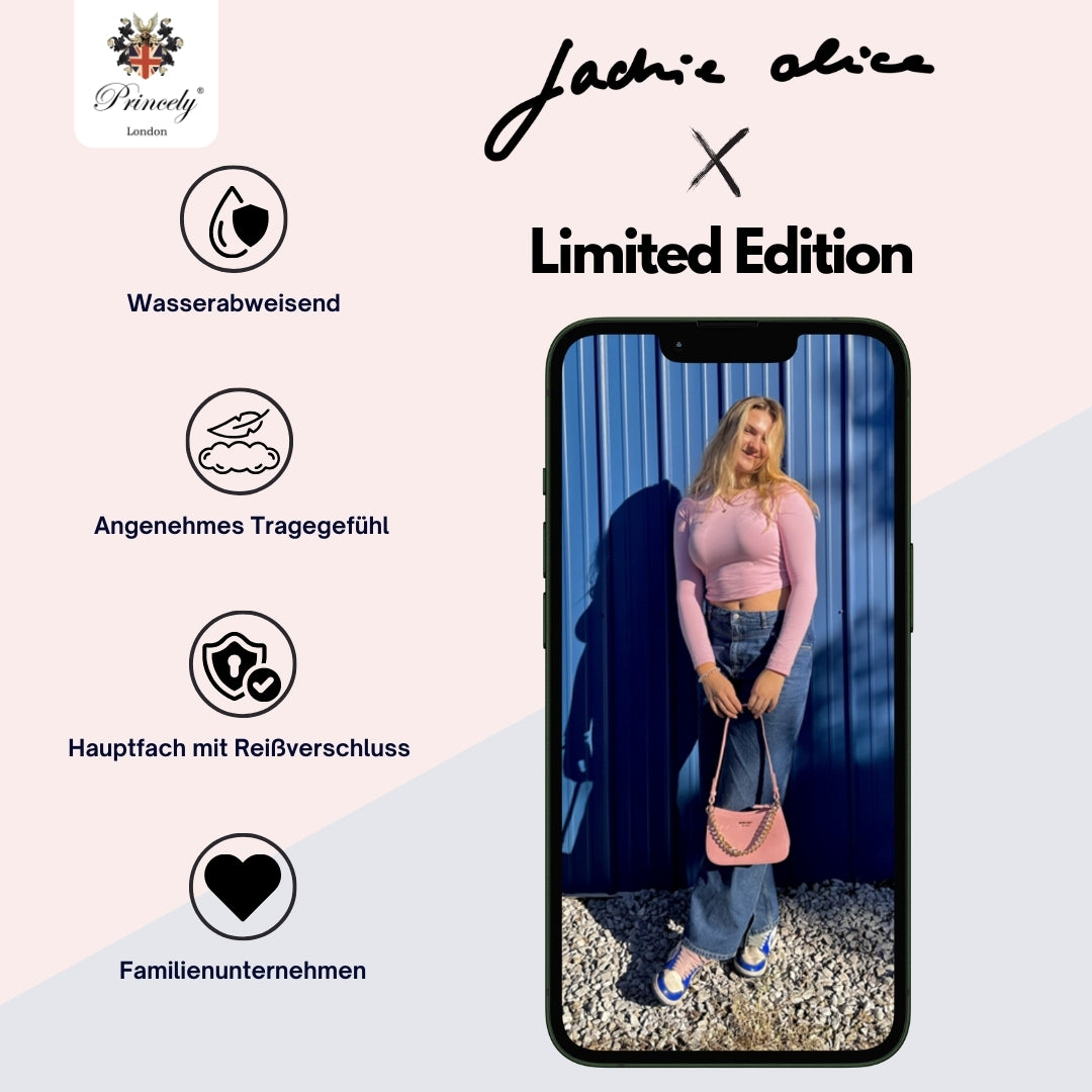 Schultertasche "Jackie Alice" pink