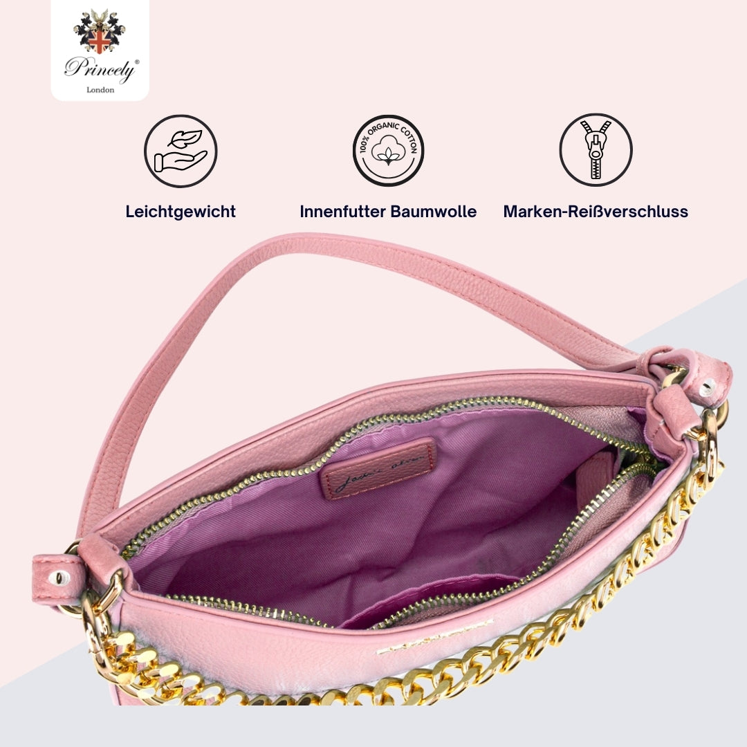 Schultertasche "Jackie Alice" pink