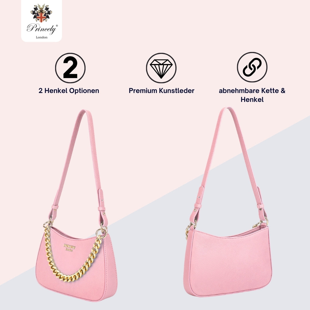 Schultertasche "Jackie Alice" pink