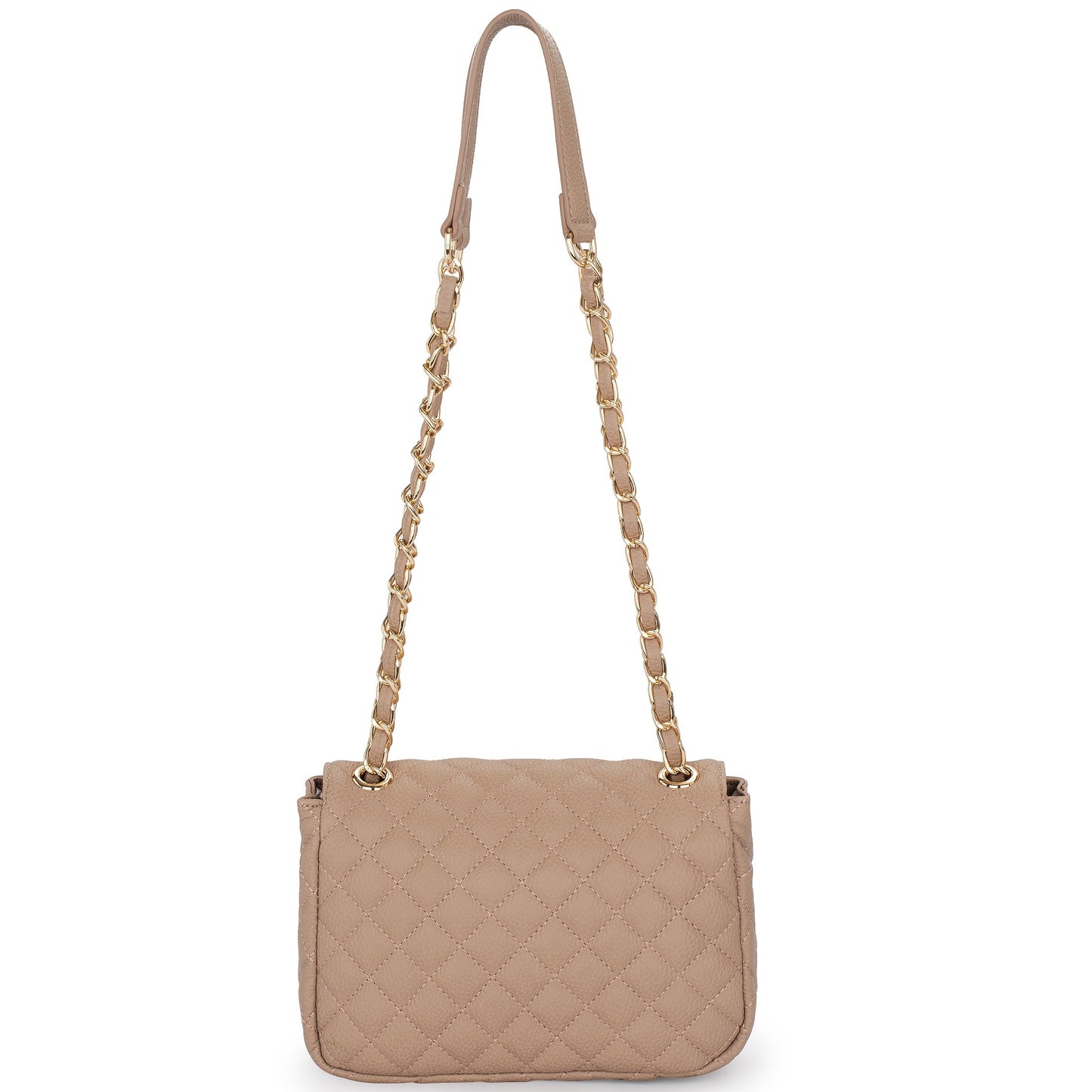 Schultertasche "Jacky" Cappucino