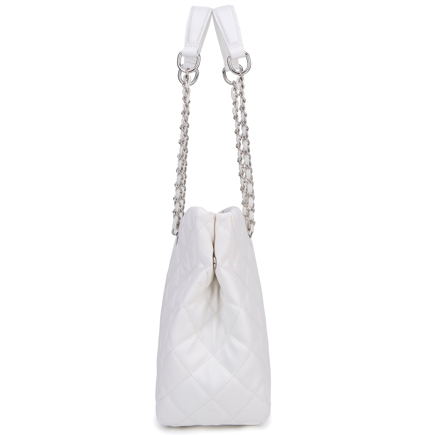 Schultertasche "Emily" offwhite