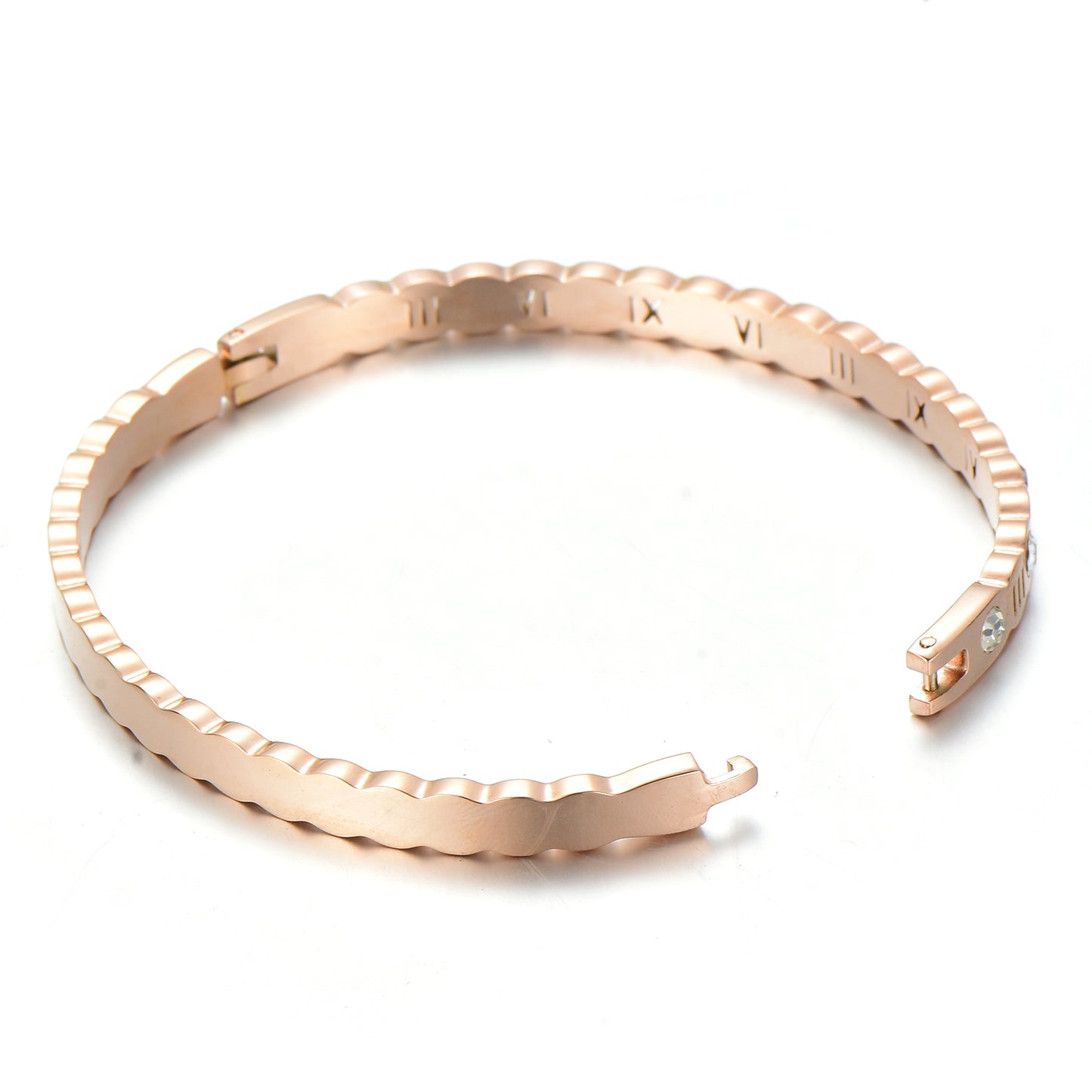 Armreif WAVE roségold