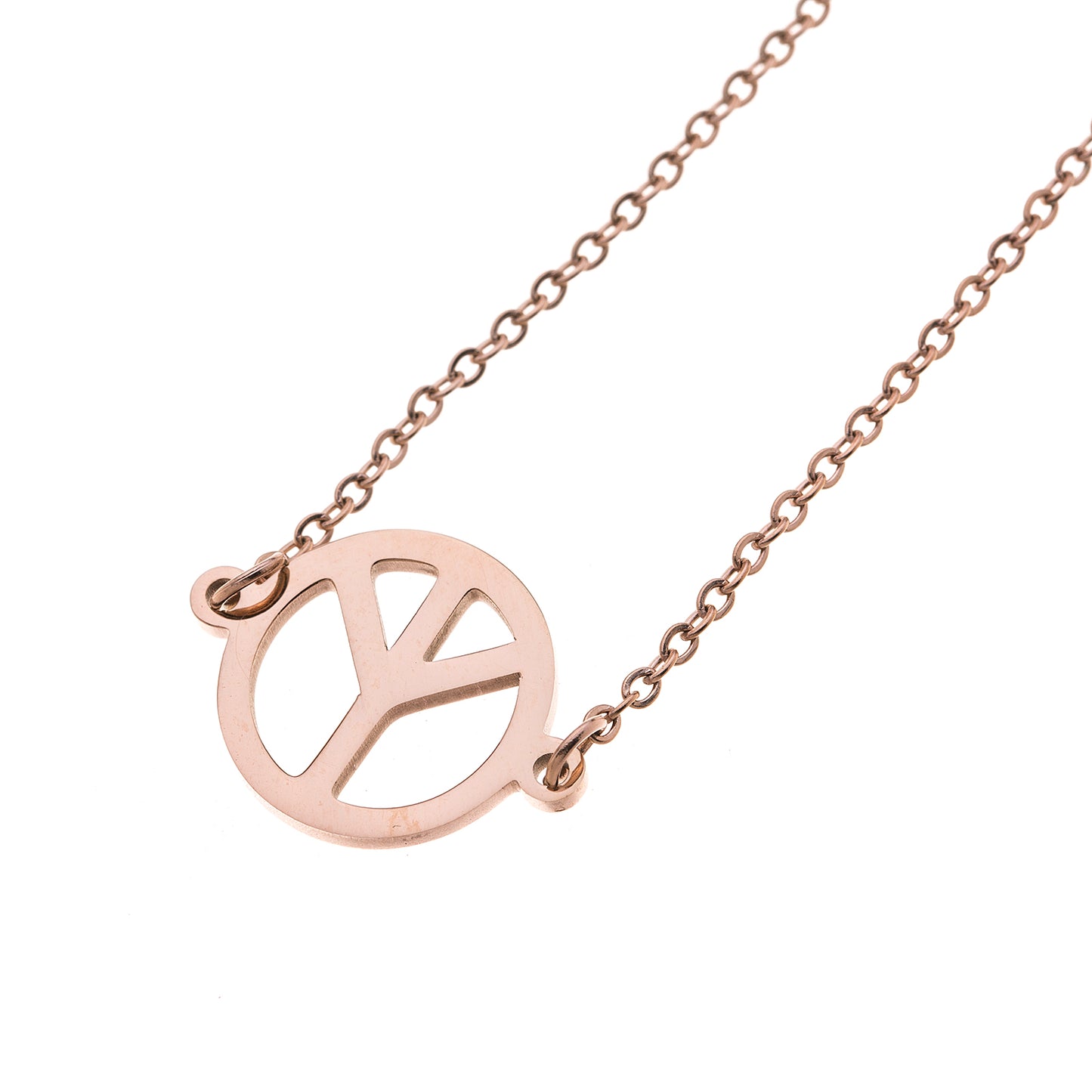 Armband PEACE roségold