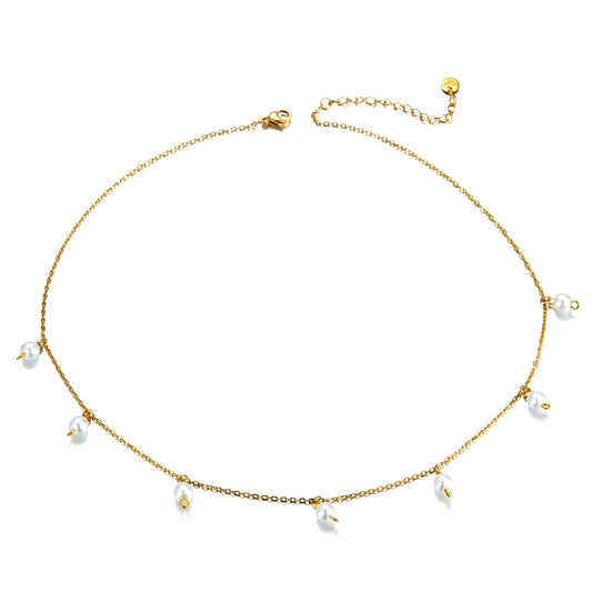Halskette PEARLS gold