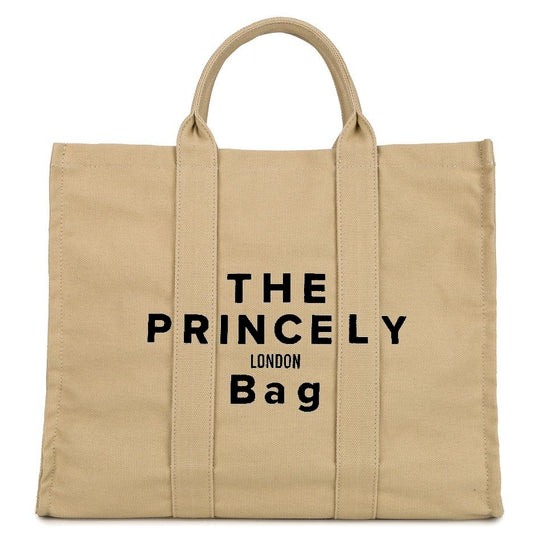 Tragetasche "The Princely London Bag" large (L) sand