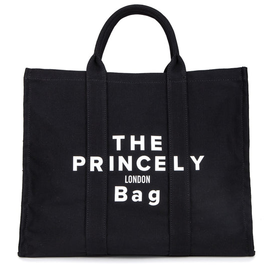Tragetasche "The Princely London Bag" large (L) schwarz